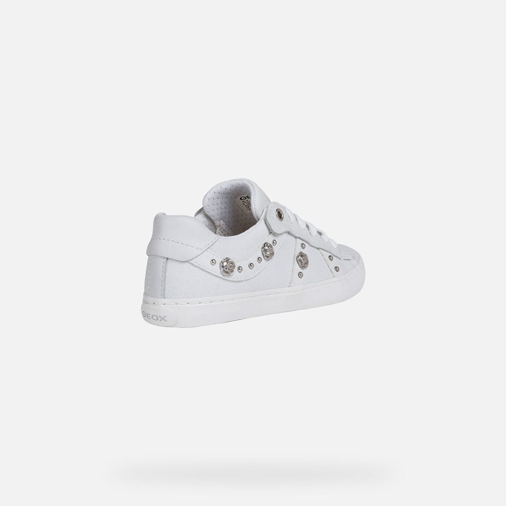 Tenis Geox Menina Branco - Kilwi - FTEGB8635